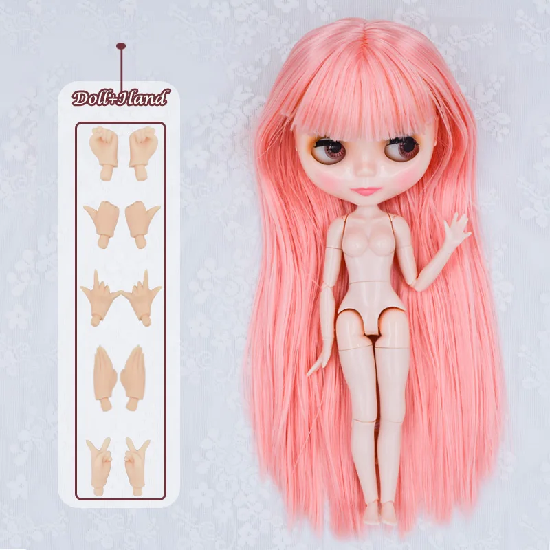 Neo NBL Blyth кукла на заказ блестящее лицо, 1/6 OB24 BJD шарнирная кукла на заказ Blyth куклы для девочки, подарок для коллекции - Цвет: HNBL01