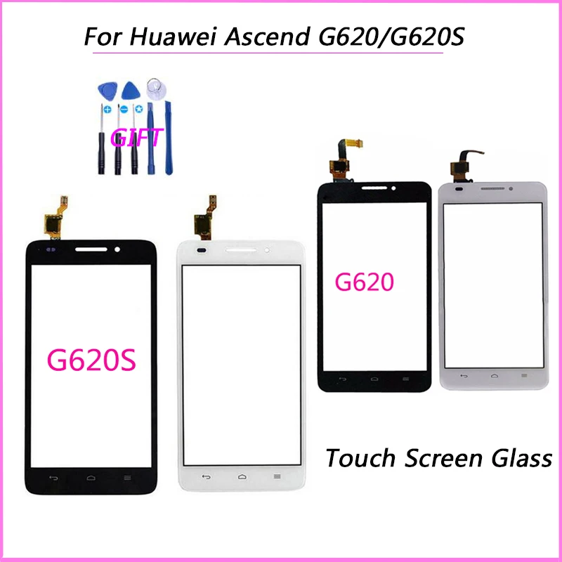 С сенсорным стеклом для huawei Ascend G620 UL01 Сенсорный экран сенсорный Панель Сенсор