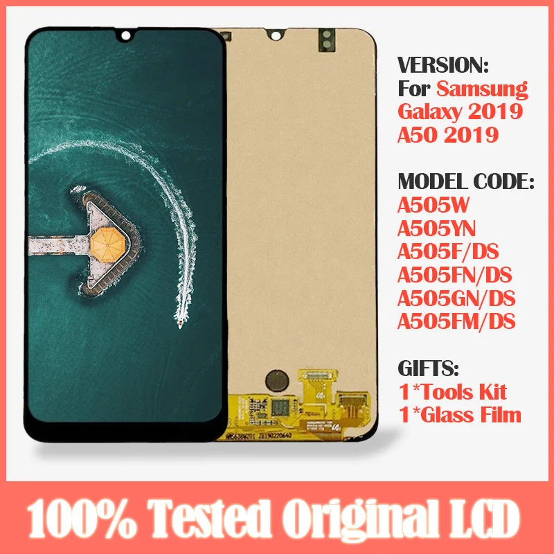 Original Display For Samsung Galaxy A50 