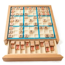 Sudoku шахматы цифры от 1 до 9 можно поставить только один раз в любую строчку и проверить интеллектуальные модные Образовательные Деревянные игрушки Счастливые игры Gif