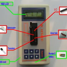 Тестер интегральной схемы Ic тестер-транзистор интегральной схемы IC тестер