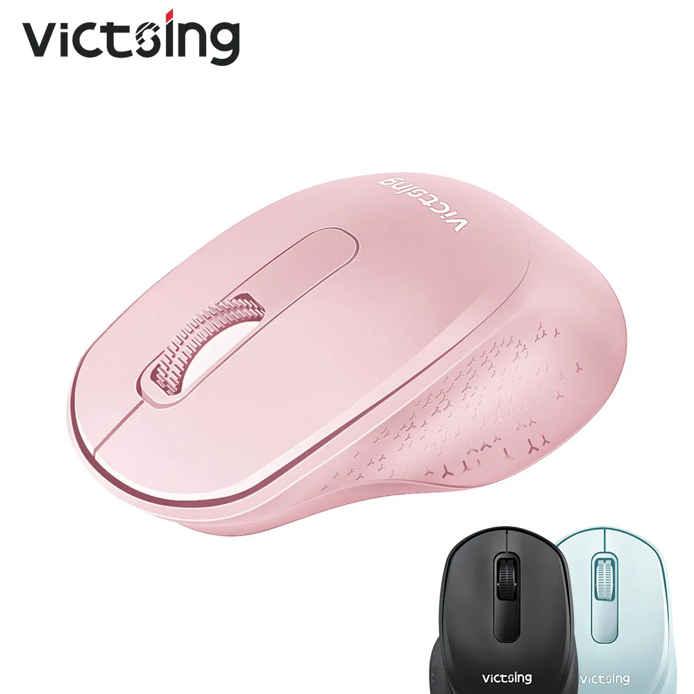 VicTsing PC299 мини Беспроводной мышь Эргономичный 2 4 г Бесшумная с USB приемник