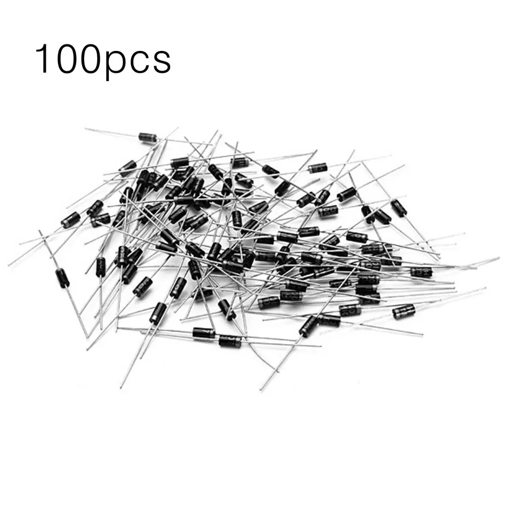 

100PCS 1A 1000V Diode 1N4007 IN4007 DO-41 Rectifie Diodes High Quality