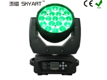 

Factory direct sale 19*15w led moving head light beam stage light