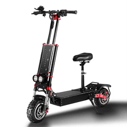 5600W 11 Inch 60V 85km/hElectric Scooter Foldable E-Scooter Dual Electric Motorcycle Longboard  For BOYUEDA S4