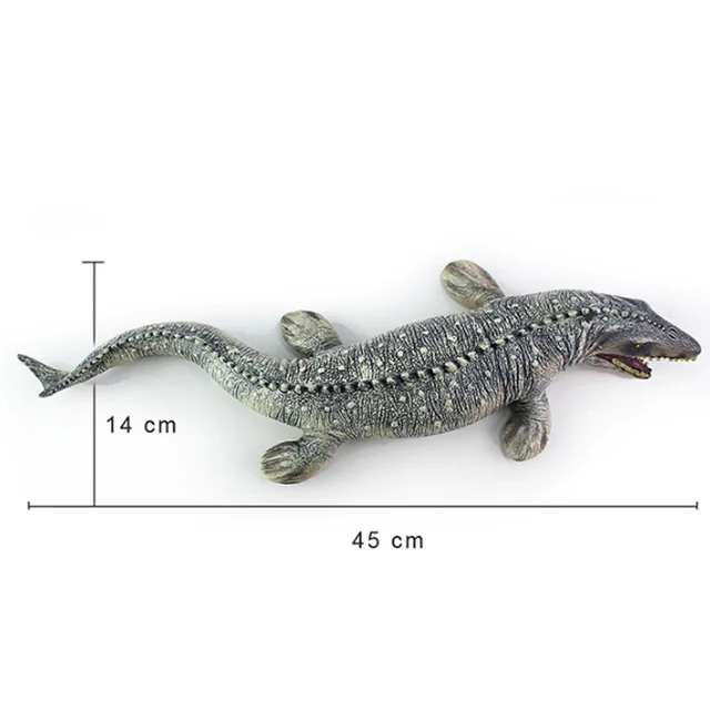 45 Cm Dinosaur Toys Mosasaur Children Toy Simulation Plastic Soft Dinosaur Animal Model 6