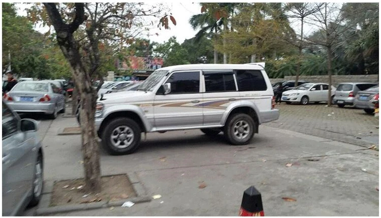 Спойлер для Mitsubishi PAJERO V33 2001 2005 спойлер из высококачественного АБС материала