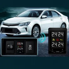 For Toyota CH-R CHR Hybrid No Sensor OBD TPMS Digital Tire Pressure Monitor Security Monitoring Unit Tire Accessories