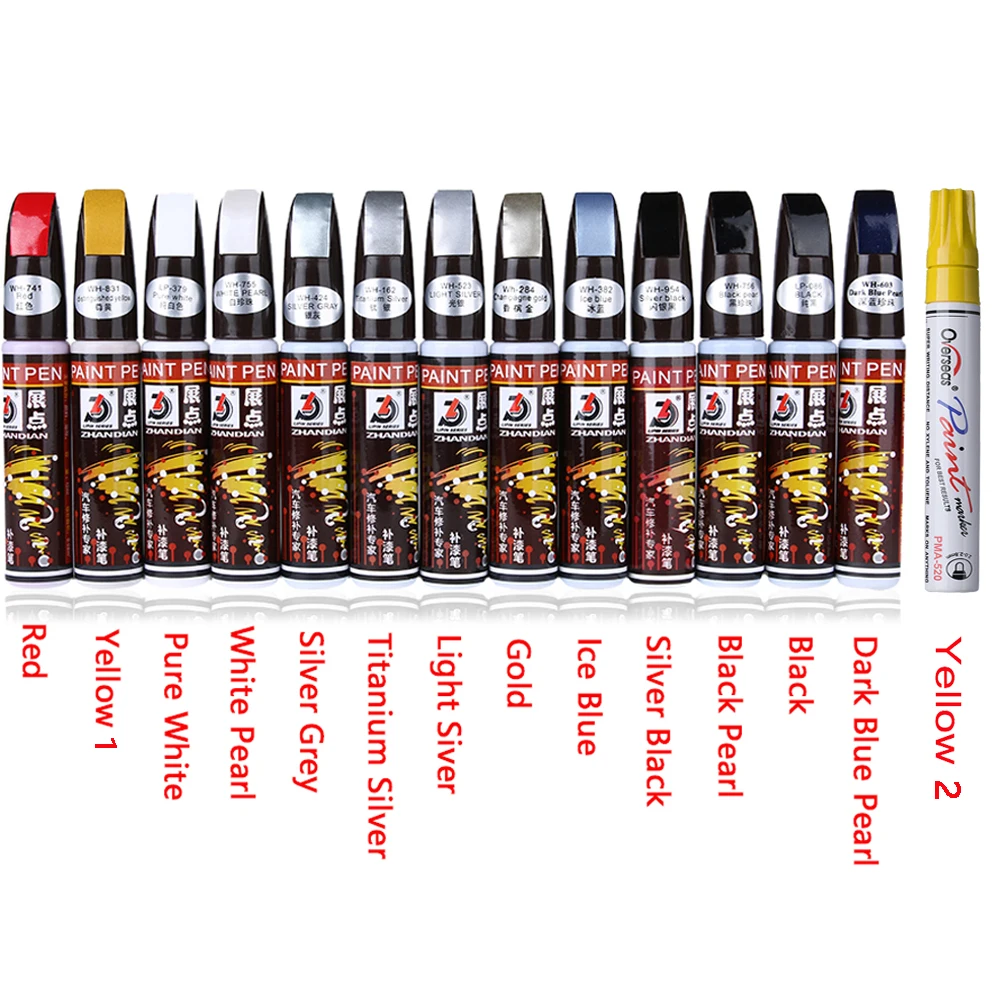 Universal Car Coat Scratch Clear Repair Colorful Paint Pen Touch Up Remover Applicator Automobiles Paint Care Fast shipping|Painting Pens| - AliExpress