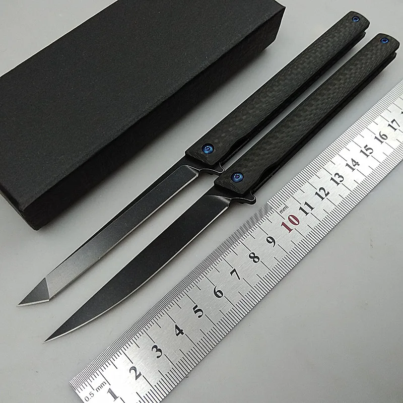 Складной Нож EDC M390 карманный тактический клинок из углеродного волокна С