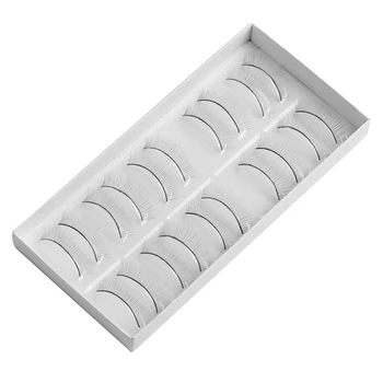 

10 Pairs/Set False Eyelashes Handmade Training Lashes For Beginners Teaching Lashes Eye Extension Tools Practice