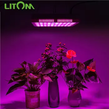 

LITOM Growing Lamps LED Grow Light 300W AC85-265V Full Spectrum Plant Lighting Fitolampy For Plants Flowers Seedling Cultivation