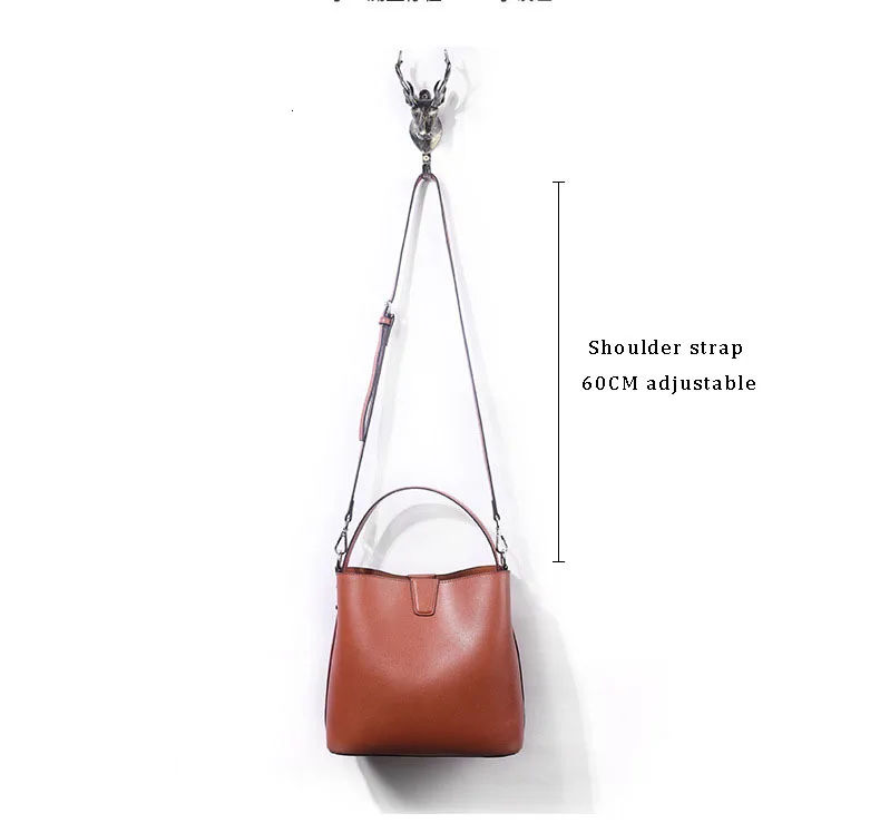 BAMADER новая кожаная сумка-мешок для девушек модная эффектная сумочка высокого качества на плечо женская сумка-мессенджер