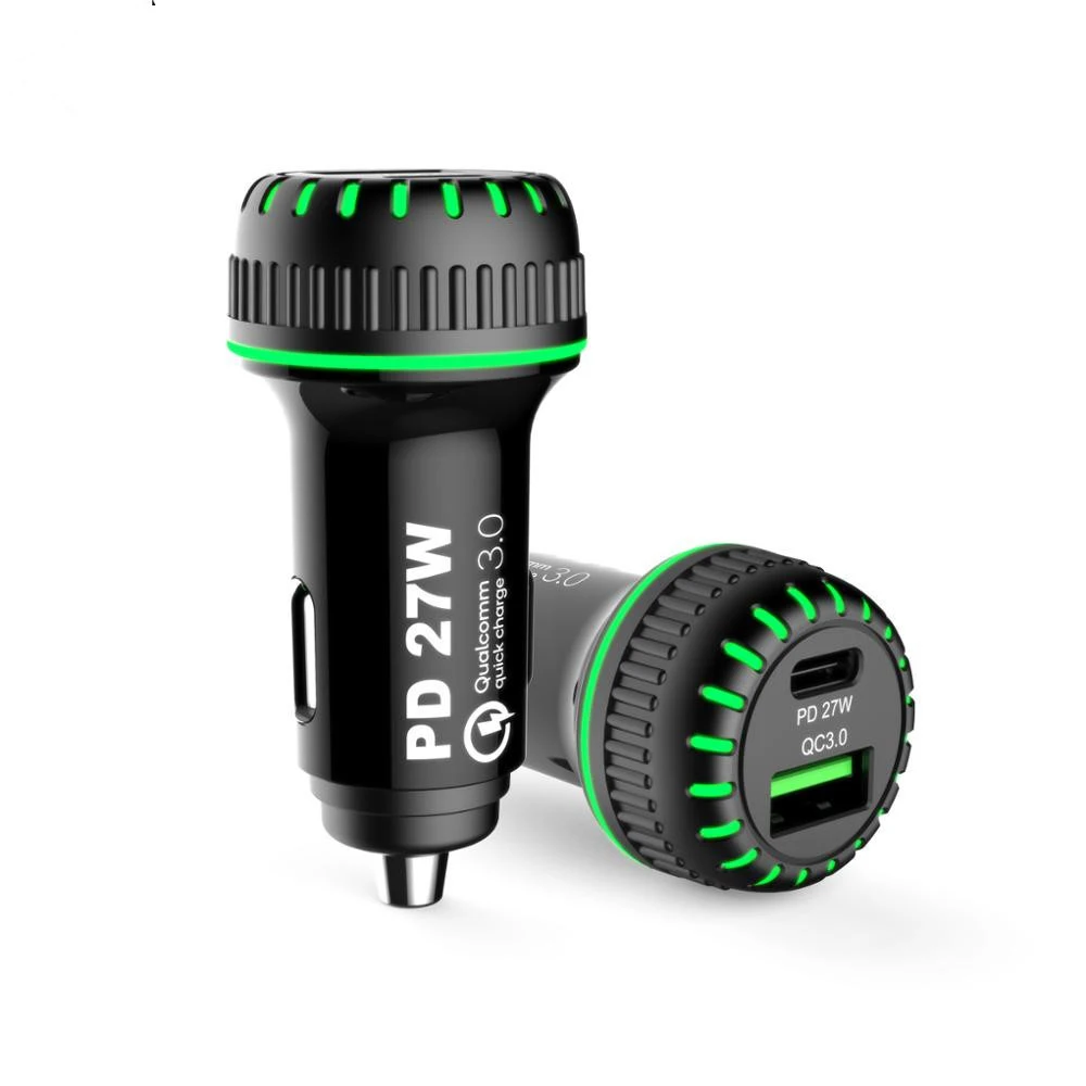 Swalle 36 Вт Quick Charge 3,0 USB Автомобильное зарядное устройство для Xiaomi Mi huawei Super charge SCP PD3.0 QC3.0 быстрое usb type C автомобильное зарядное устройство для телефона - Тип штекера: QC3.0 with PD