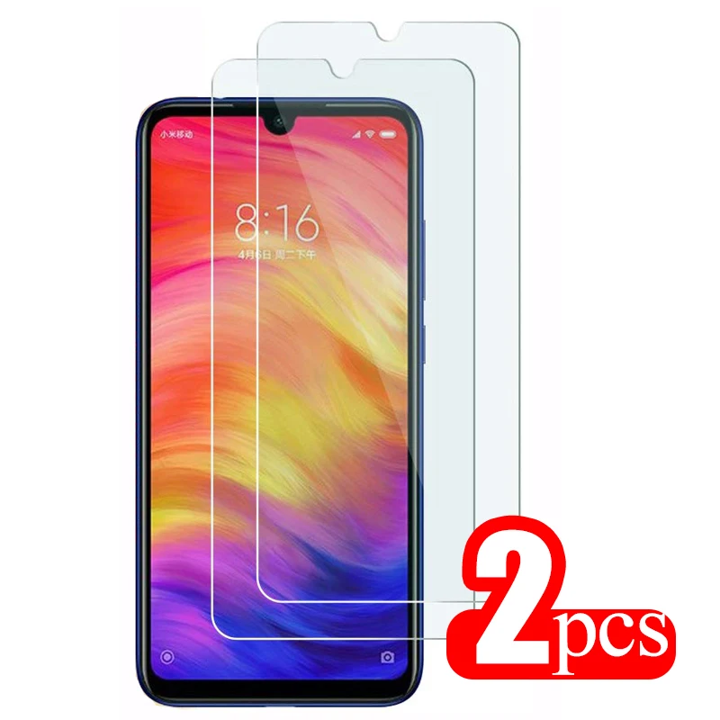 2 шт. закаленное стекло redmi note 7 7a 6 pro 5 plus защита для экрана xiaomi mi 9 8 xiomi xaomi a2 lite