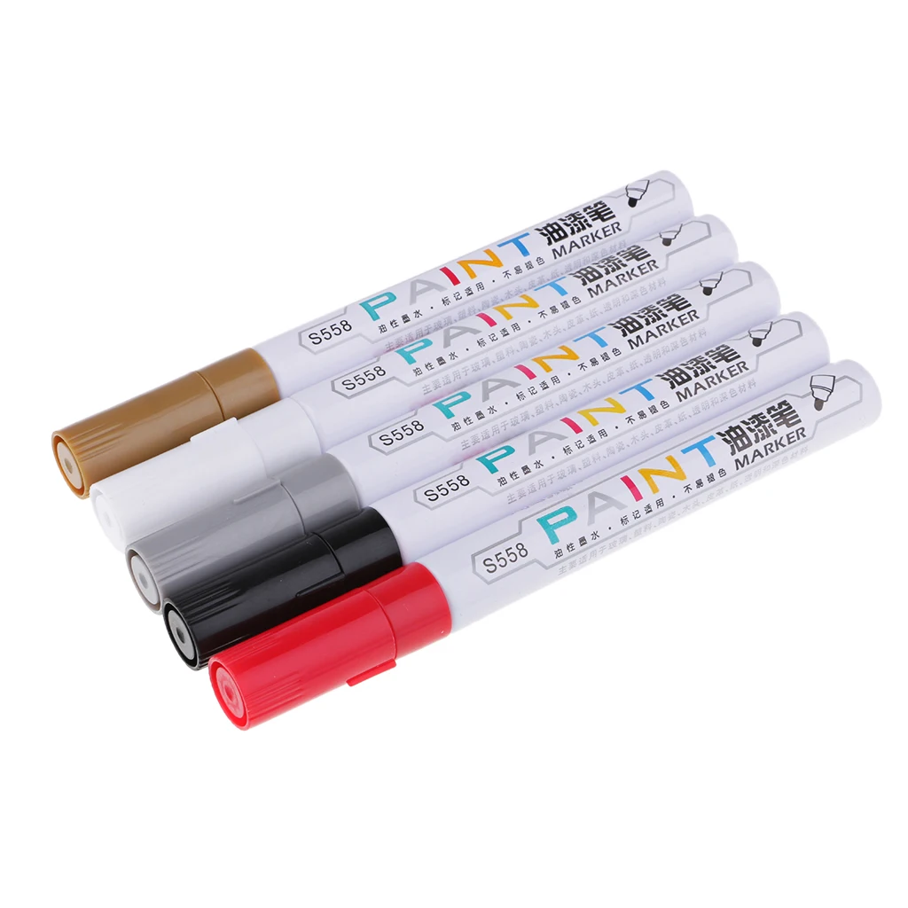 

Waterproof Permanent Paint Pen Tire Thread CD Metal Metal Marking Ink Marker