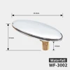 Stainless Steel Chromed Bathtub Waterfall Spout Bathtub Waterfall inlet Handle Shower Switch Valve 3