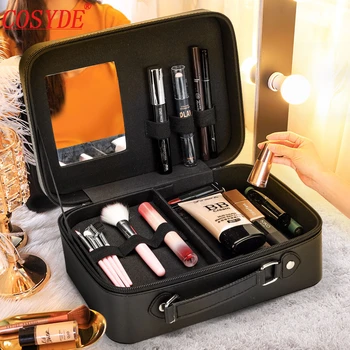 

COSYDE Brand Cosmetic Case High Quality Oxford Cloth Cosmetic Bag Travel Organizer Women Beautician Big Capacity Makeup Bag