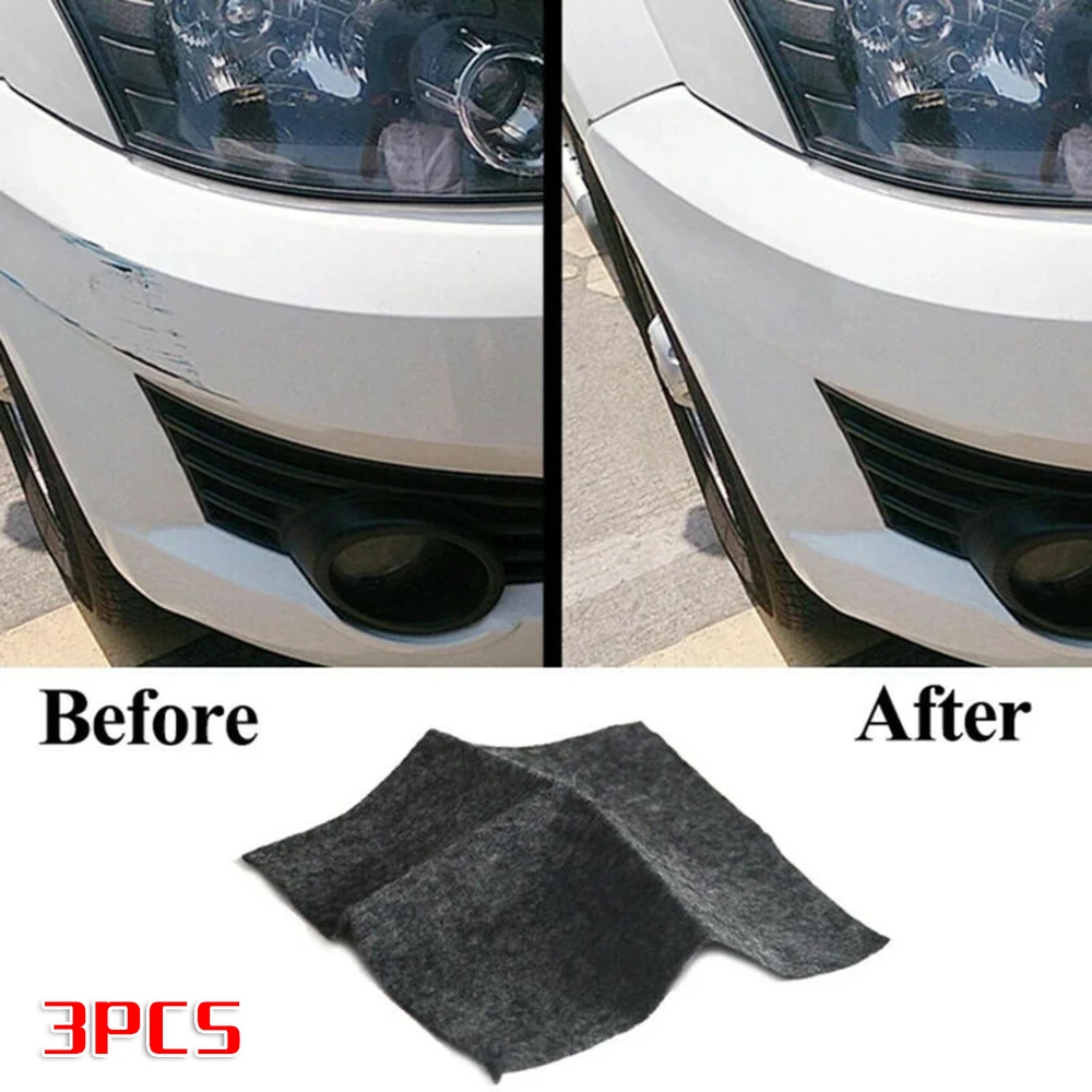 

3PCS 20×10cm High Quality Car Auto Surface Scratch Repair Nano Cloth Rag Scuffs Remover Eraser