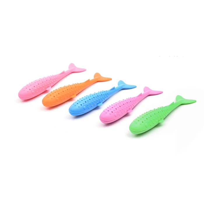 Cats Toothbrush Pet Molar Stick Silicone Teeth Cleaning Toy for Pets Toothbrush Toy 66CY