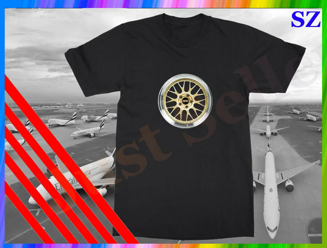 New Bbs Lm Wheel Rim Sport Racing Uomo Donna 2020 Tee T-Shirt