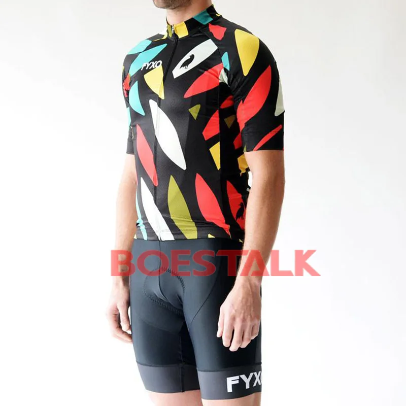 

Cycling Suit fyxo Men Cycling Jersey Set Custom Cycle Kit Aero Bike Clothes Road Uniforms Mtb Maillot Bicycle Wear Ropa Ciclismo