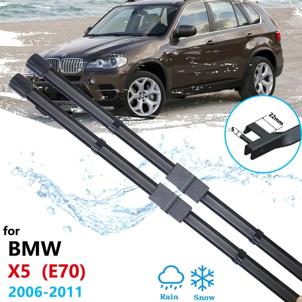 Car Wiper Blade for BMW X5 E70 2006 2007 2008 2009 2010 2011 Front