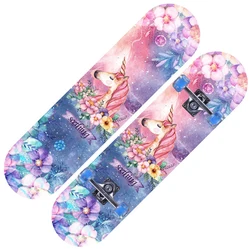 Maple Skateboard Fashion Teenagers Kids Professional Longboard Skate Street Patinetas De Skate Skate Board Double Rocker