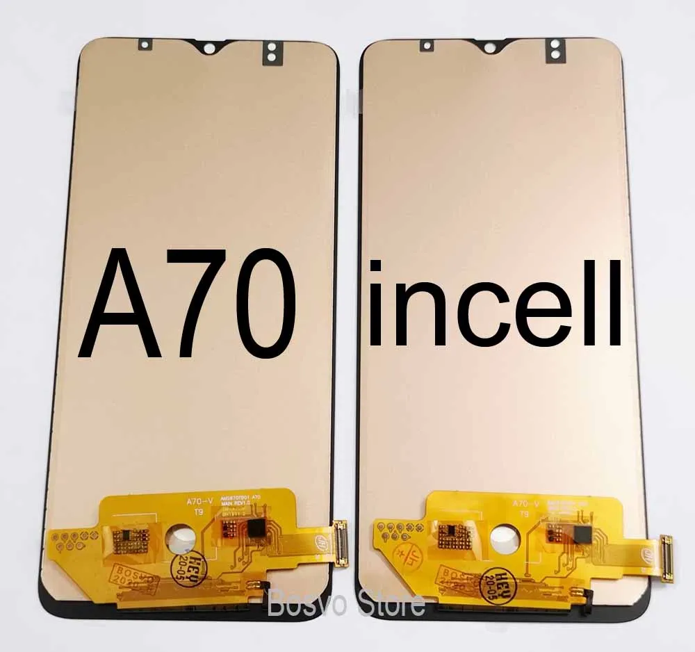 US $31.90 for Samsung A70 LCD screen display A705 A705F A705W A705FNDS with touch with frame assembly Replacement repair parts