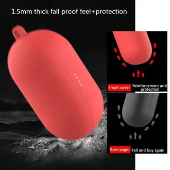 

Soft Silicone Protective Shockproof Bluetooth Earphone Case For Haylou GT1 Pro Luxury Thin Wireless Headphone Cases For GT1 Pro
