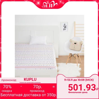 

Bed sheet LoveLife "Pink dreams", 143 * 215 cm, 125 g / m2, satin, 100% hl 4930417