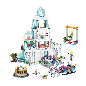 

IN STOCK SY806 706Pcs 25002 731Pcs Blocks Toys Girl Series Magical Ice Castle Building Blocks Brick Kid Toys Birthday Gift 41148