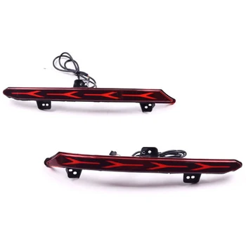 

Rear Fog Lamp for Honda Accord Inspire 2018 2019 Car LED Rear Bumper Brake Light Dynamic Turn Signal Reflector