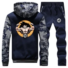 ##Special Price Dragon Ball Super Saiyan Men Thick Suit Hoodies Sweatshirt Jacket+Pants Mens 2 Pieces Sets Tracksuit Fashion Brand Streetwear ##Special Price Dragon Ball Super Saiyan Men Thick Suit Hoodies Sweatshirt Jacket+Pants Mens 2 Pieces Sets Tracksuit Fashion Brand Streetwear