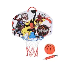Panier de basket ball d'intérieur pour enfants, Kit de cerceaux, jouets de sport à domicile, jeux amusants en plein air, activité physique, 2021