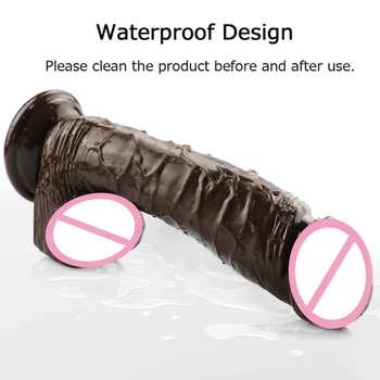 GaGu Big Dildo With Suction Cup Dildo Realistic Huge Horse Dildos No vibrator  Anal Plug  G Spot Sex Adult Toys For Woman Shop 6