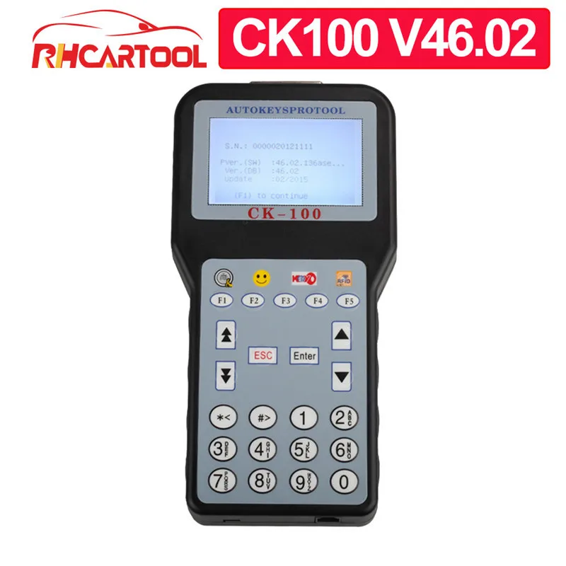 VDIAGTOOL CK100 ключевой программист CK-100 v99,99/46,02 CK100 ключ программист автоматический ключ программист с 1024 жетонами
