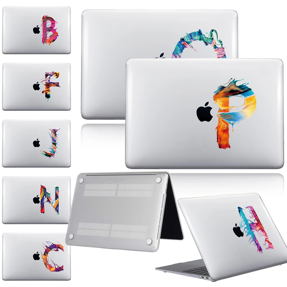 Чехол для ноутбука MacBook Air Pro Retina 11 13 15 дюймов жесткий чехол с принтом складной легкий защитный чехол|Сумки и