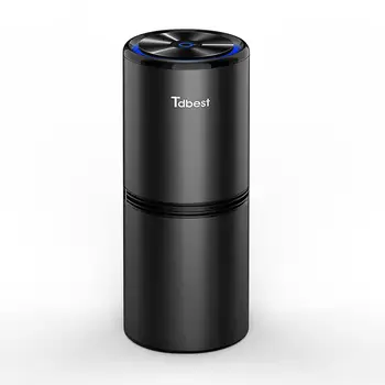 

USB Car Air Purifier Cleaner Ionizer Freshener PM2.5 Eliminator (Black)