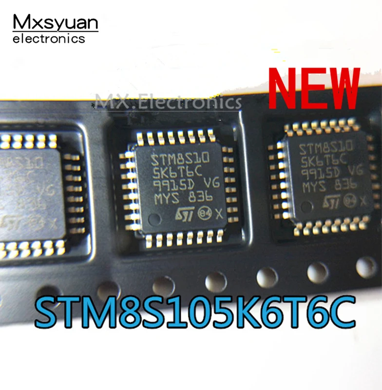 10 шт.~ 20 шт./лот STM8S105K6T6C STM8S105 LQFP32