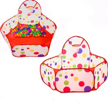 Детские игры дети играть палатка w мяч на открытом воздухе дети Играть Дом домик-бассейн палатка для детей Забавный красочный