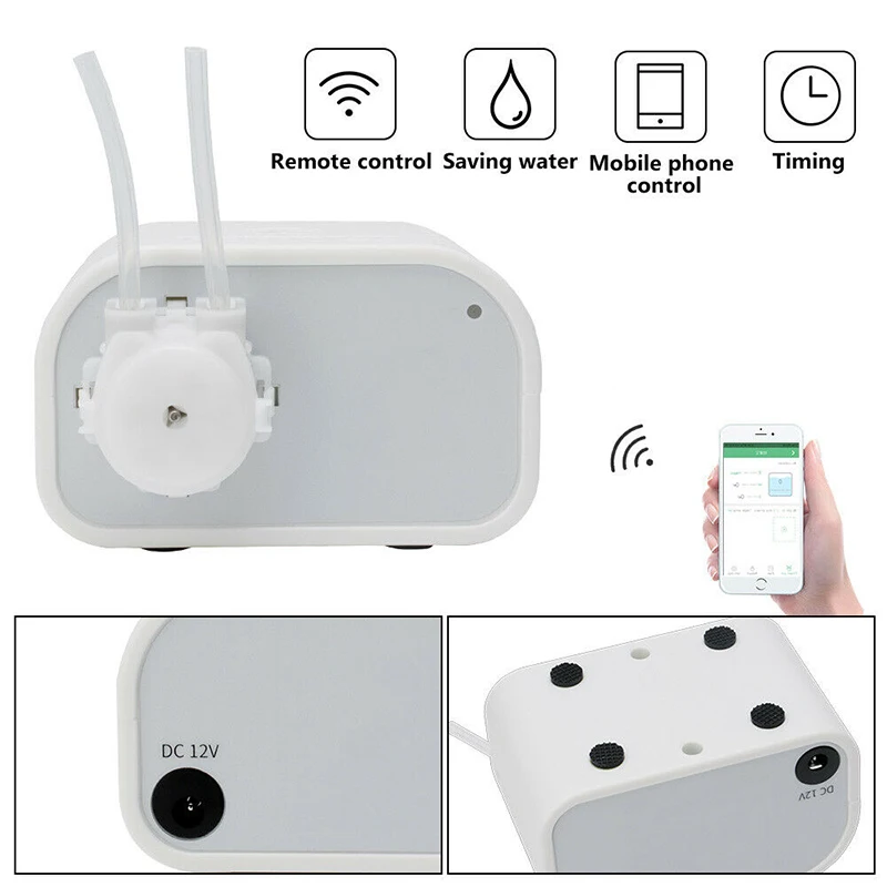 

Household Plants Automatic Drip Irrigation System Timer Self Watering for Plants 110-240V E2S