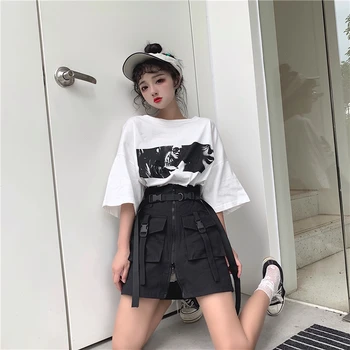 

2020 summer fire vestidos fiesta noche sexy vintage pokemon dropshipping Harajuku style was thin high waist a word skirt women