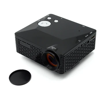 

SUNNYLIFE 320 x 240P Mini LED Multimedia Digital Video Projector Home Cinema Theater AV VGA HDMI US Plug Black