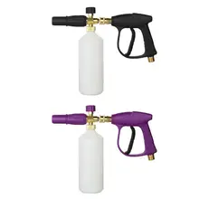 Высокое давление воды пены горшок Автомойка бутылка инструмент для очистки мотоциклетная шайба