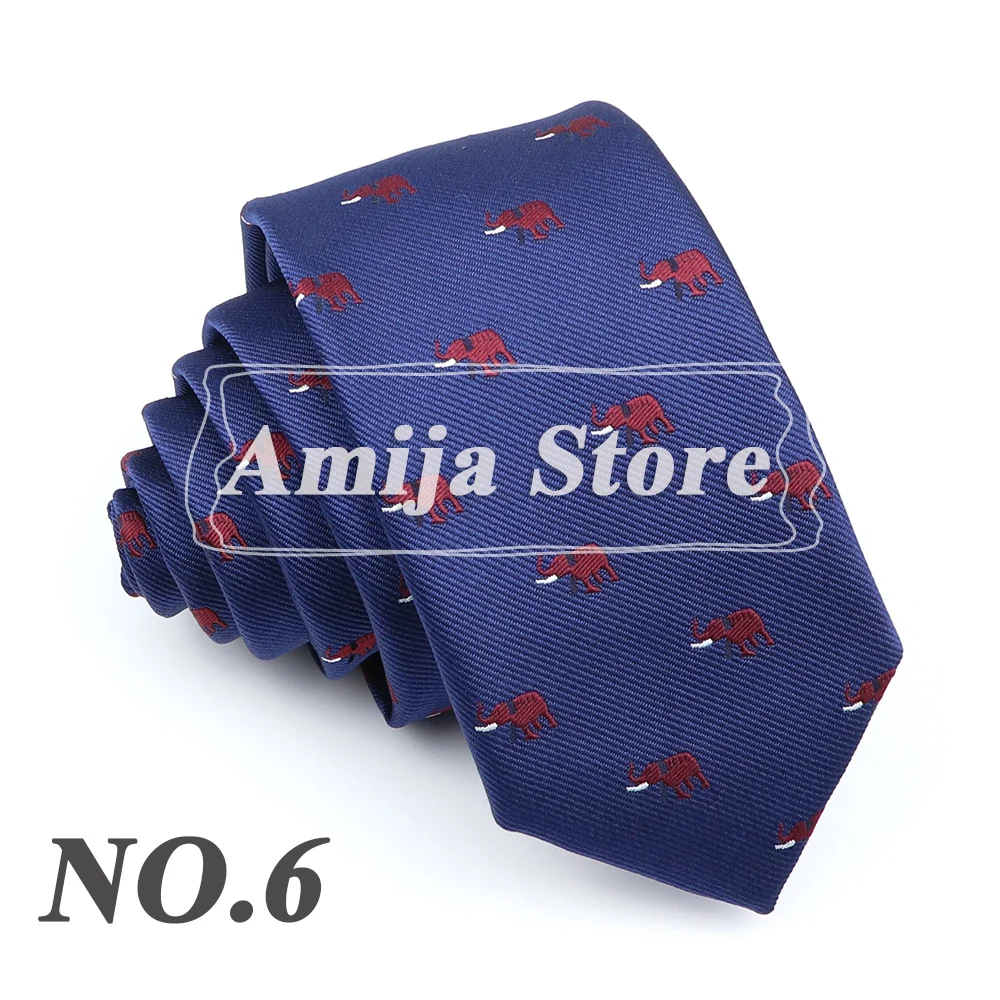 Mode Krawatte Herren Krawatte Rot Blau Druck Cartoon Katze Auto Krawatten Zubehör Täglich Tragen Krawatte Hochzeit Party Original Geschenk für Mann – Detail 8