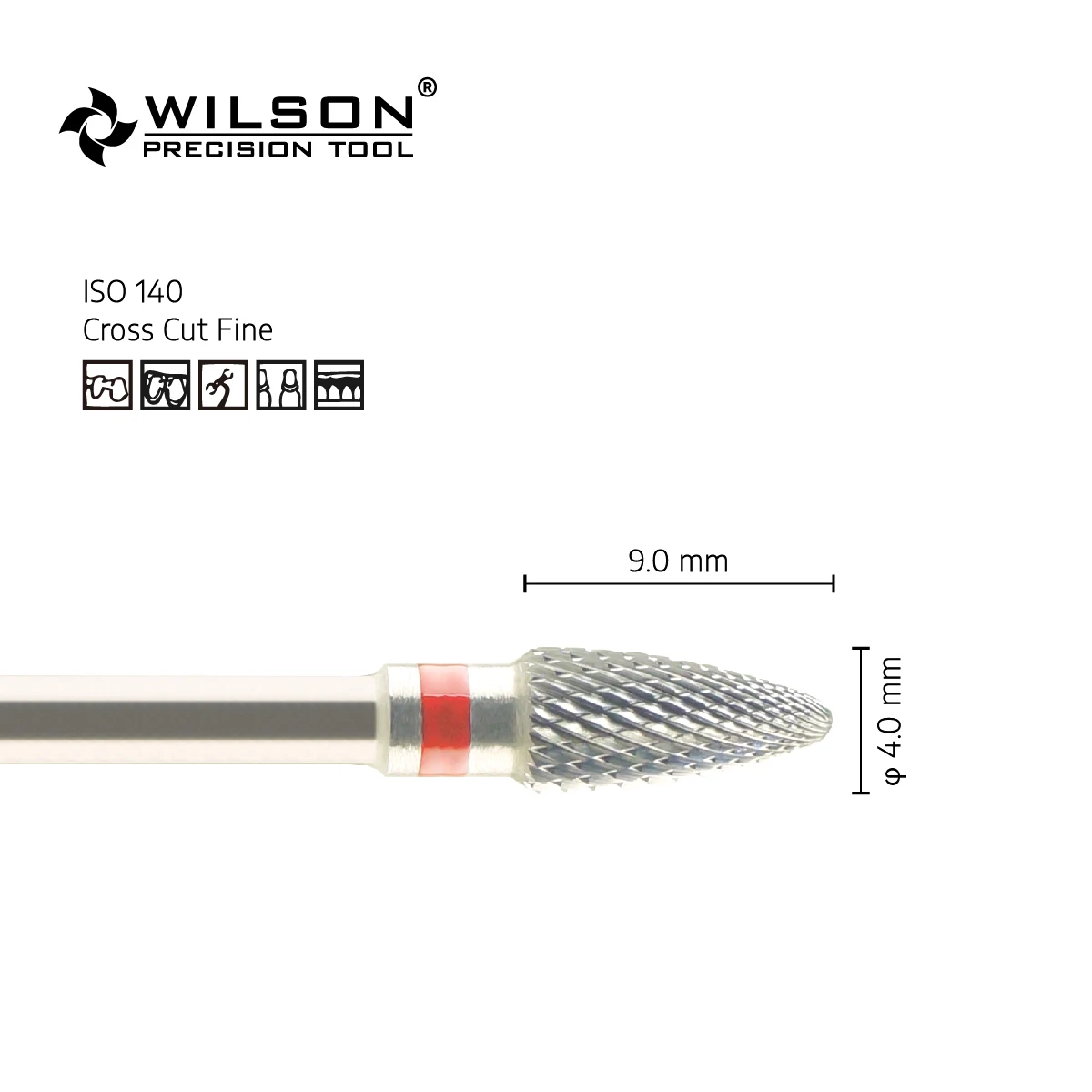 WilsonDentalTools5000221TungstenCarbideDentalBursforTrimming