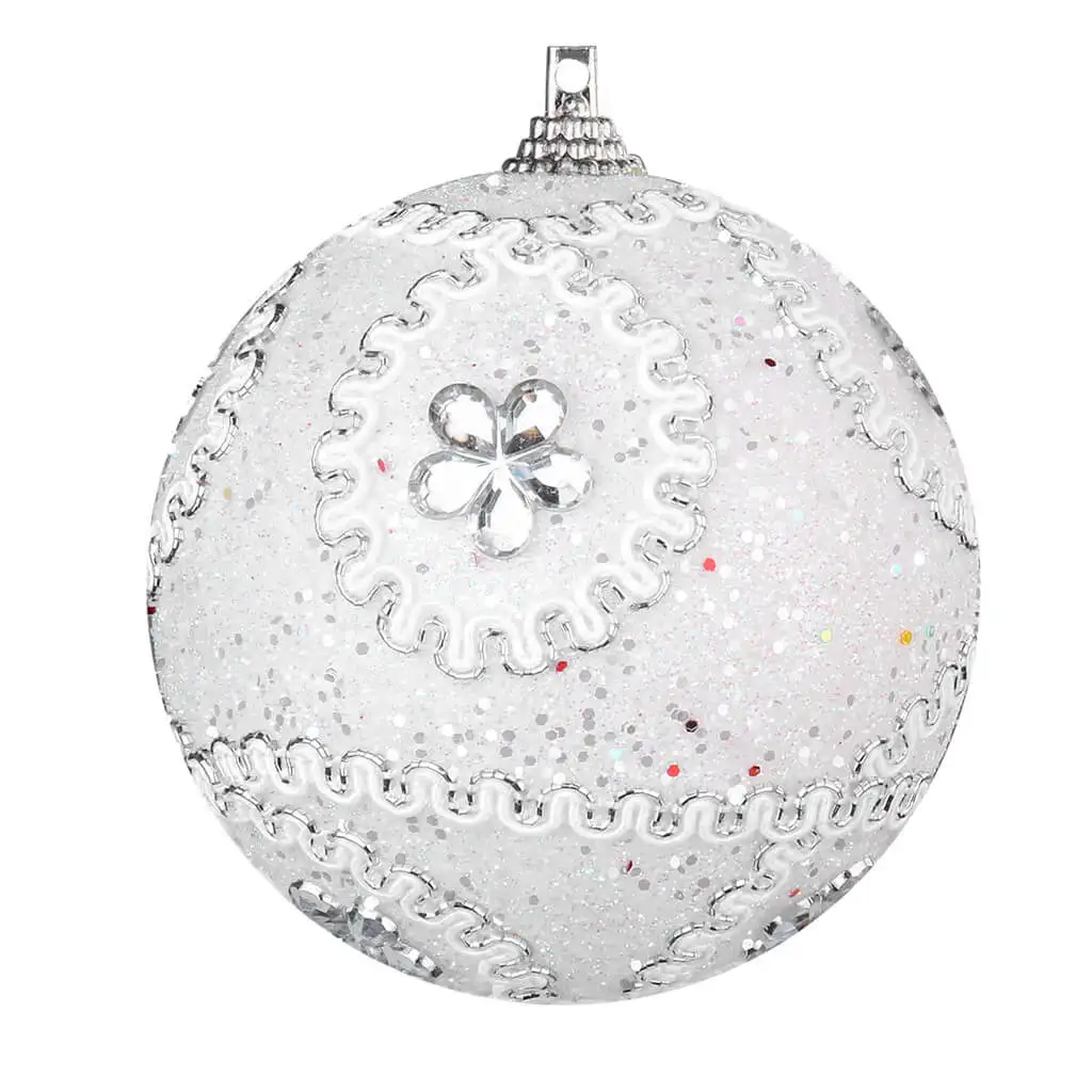 Рождественские Стразы вспышки baubles пены шары праздник mall Бар Висячие украшения окна закупка#3A07
