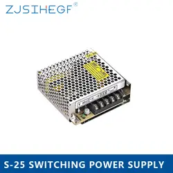 Одобренный CE AC к DC 5V 5A/12 V 2A/24 V 1A 25W Светодиодный импульсный режим питания 12 вольт 2 ампер светодиодный драйвер