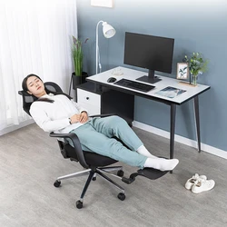 Casa quarto estudo liftable rotativa cadeira do computador administrativo ergonômico escritório cadeira almoço break cadeira reclinável móveis